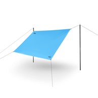 NILS CAMP Cerada za kampiranje 230x140 cm, plava