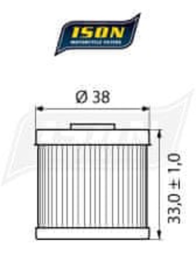 ISON Filter ulja 116
