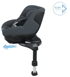 MAXI-COSI Autosjedalica Pearl 360 Pro i-Size 61-105 cm siva