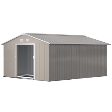 HOMESTAR Vrtna sjenica 340 x 386 x 200 cm, siva