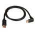 INLINE 8K (UHD-2) DisplayPort kabel, dolje savijen, crni, 1 m 17151U