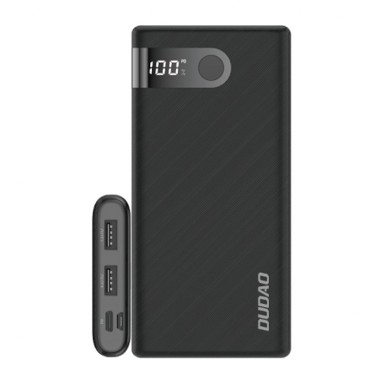 DUDAO Power bank K9Pro 10000 mAh, 2x USB 2 A, crna, K9Pro-01