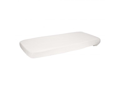 LITTLE DUTCH Navlaka za krevetić, muslin, 60 x 120 cm, soft white