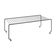 METALTEX Crna dodatna polica za kuhinju Brooklyn Lava