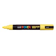 UNI POSCA Marker permanentni, PC-5m, žuti