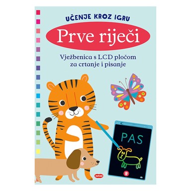 LUSIO Vježbenica s LCD pločom, prve riječi