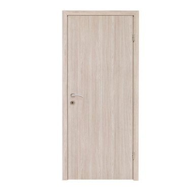 EUROLAM Sobna vrata, set dekor+dovratnik dekor, hrast, siva, 90x205D