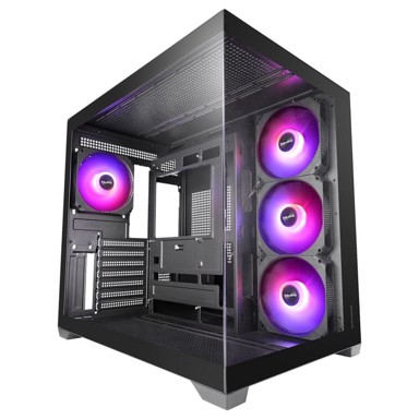 MARS GAMING Kućište računala MCV5, ATX/micro-ATX/Mini-ITX, Midi Tower, crna