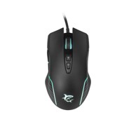WHITE SHARK Miš GM-5003 AZARAH RGB, žičani, crni