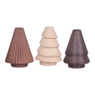 EGO DEKOR Svijećnjaci u setu 3 kom od umjetnog kamena 