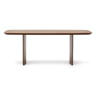 KAVE HOME Smeđi blagovaonski stol u dekoru oraha 100x200 cm Litto 