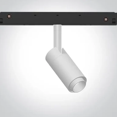 Prilagodljiv reflektor za magnetne šine, DM42140L/W/W, 7 W, DALI, 48 V, Mini/Midi/Maxi/P&P, bijela