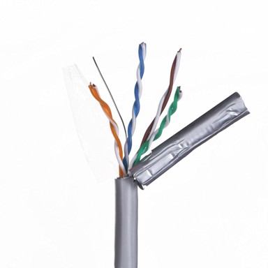 ALANTEC Mrežni kabel KIF5PVC305Q 305 m Cat5e F/UTP, sivi