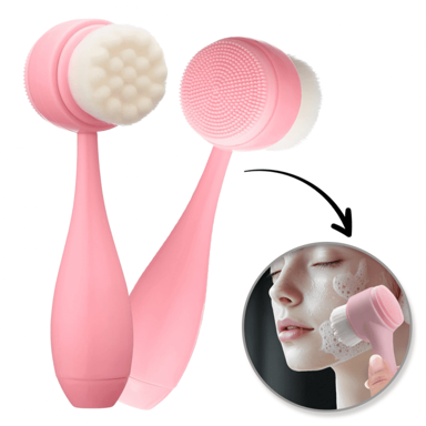 LIVEFY Četka za čišćenje lica Soft, ružičasta