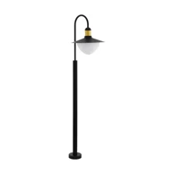 Vanjska stajaća lampa, 1xE27, V-1200, Sirmione, 97287, crno/zlatna
