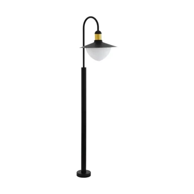 Vanjska stajaća lampa, 1xE27, V-1200, Sirmione, 97287, crno/zlatna
