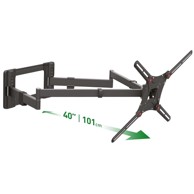 BARKAN Zidni nosač BM464XL, s dvostrukom rukom, pomičan, do 203 cm