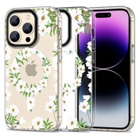 TECH-PROTECT Magmood Hybrid Magsafe maskica za iPhone 15 Pro Max White Daisy