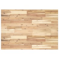 Ploča za radni stol neobrađena 120x70x2 cm od bagremovog drva - Prirodna 120 x 70 x 2 cm