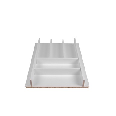 ELLETIPI Bijeli organizator pribora 33 x 47 cm Wood Line 