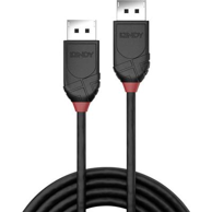 LINDY DisplayPort kabel 36490, 0,5 m, crni