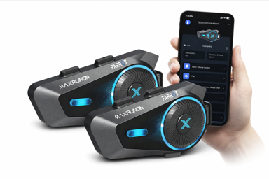 FARROT Moto interkom Rider D10, Mesh Bluetooth 5.4, 4 korisnika, domet 1.6 km, IPX7