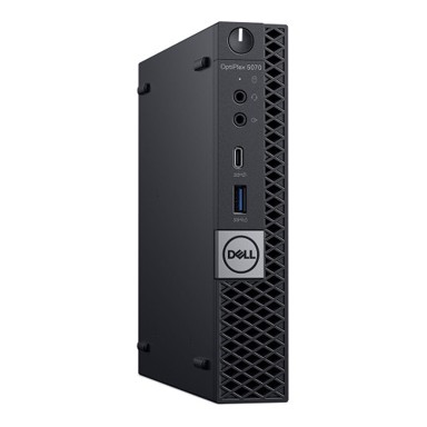 DELL Stolno računalo OptiPlex 5070 Micro (obnovljen) / Intel Core i5-9500T, 16 GB, 256GB SSD, Intel UHD Graphics, Windows 11 Pro