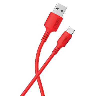 ADDA Kabel USB-200-RD Fusion Charge+Data USB-A na Type-C 3.1A, crveni, 1.2M