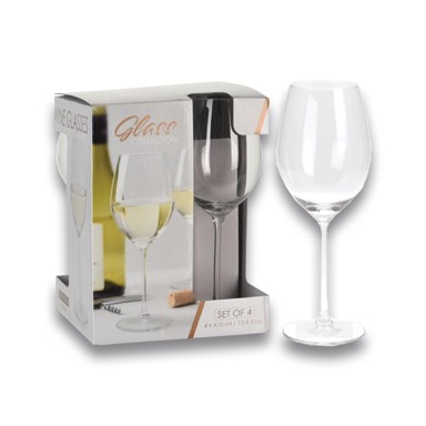 Čaša za vino, 410 ml, 4 kom