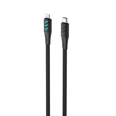 HAVIT Kabel za punjenje CB6255, USB-C na Lightning, 1 m, crni