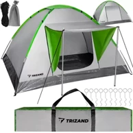 TRIZAND Kamping šator Montana za 4 osobe s predvorjem