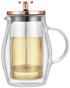 KLAUSBERG French press 0,35 L staklo i bakar