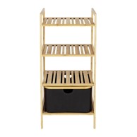 WENKO Kupaonska polica, 44x93,5 cm, od crnog bambusa