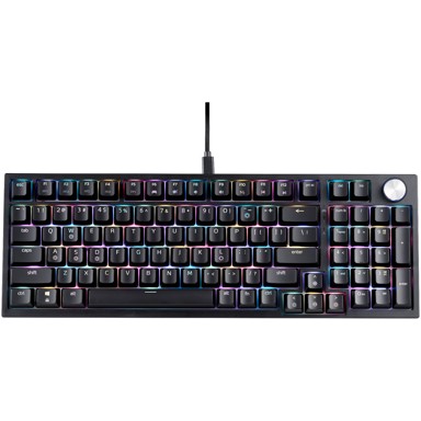 ADATA Gaming tipkovnica XPG SORCERER US layout crna internacionalna