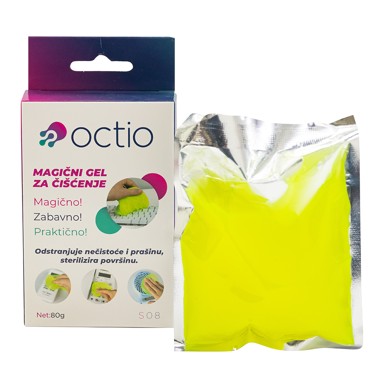 OCTIO Sredstvo za čišćenje S08, gel, 80g, za tipkovnice
