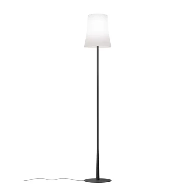 FOSCARINI Stajaća svjetiljka Birdie Easy, crna