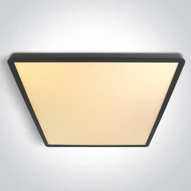 Tanka četvrtasta LED plafonjera, DM62020LU/B/V, 40 W, CCT, UGR19, 230 V, crna