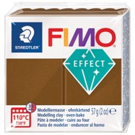 STAEDTLER Masa za modeliranje 8010-71, FIMO Effect Metallic, 57 g, metalik brončana