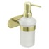 WENKO Samodržeći dozator za sapun od nehrđajućeg čelika u zlatnoj boji 0, 2 l Orea Gold