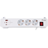 EQUIP Produžni kabel 245556, 2 m, 3 utičnice, bijeli