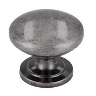 SIRO Ručka za namještaj okrugla srebro antik