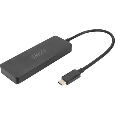 DIGITUS 3-portni MST video hub USB-C/3x HDMI 2.0, 4K/60Hz