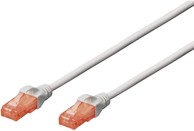 DIGITUS LAN kabel CAT6 U/UTP 3 m - CCA, siva