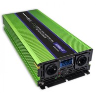 QOLTEC Auto inverter Monolith, UPS, 2000W, 4000W, 12V na 230V, Pure Sine, LCD