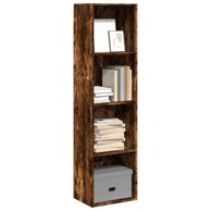 Regal za knjige boja hrasta 40x30x152 cm konstruirano drvo