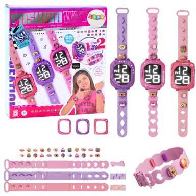 Kreativni set DIY sat za djecu s perlama