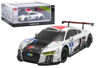 Auto na daljinsko upravljanje, AUDI R8 LMS, 1:24, crno/bijeli