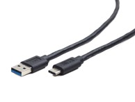 GEMBIRD Kabel usb a 3.0 – usb c 1 m crni ccp-usb3-amcm-1m