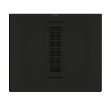 HAIER Indukcijska ploča HAIH6IEMCF ID Dual Series 6 s integriranom napom, 60 cm, 8800 W, crna