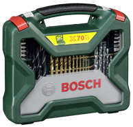 BOSCH Set za bušilicu 70-dijelova X-Line Titanium set